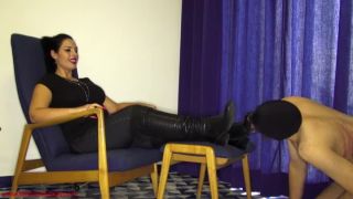 adult video clip 10 Loser Boot Humping And Cleaning – Mistress Ezada Sinn, femdom goddess on femdom porn -1