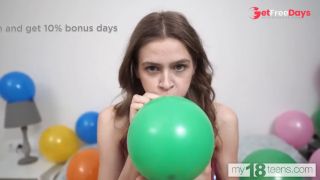 [GetFreeDays.com] MY18TEENS - Adorable girl Minni Love blows balloons and fucks herself with a dildo Sex Leak December 2022-1