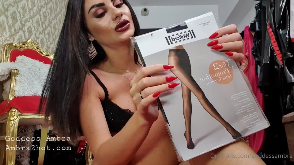 Goddessambra - todays pantyhose wolford satin touch den hosieryaddiction wolfordqueen pantyhosefet 23-11-2020