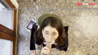Gamer Girl Gives You a Blowjob because She Loves Your Cock-1