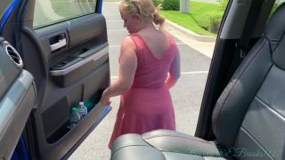 Sundress public play with creampie BigAss!-1