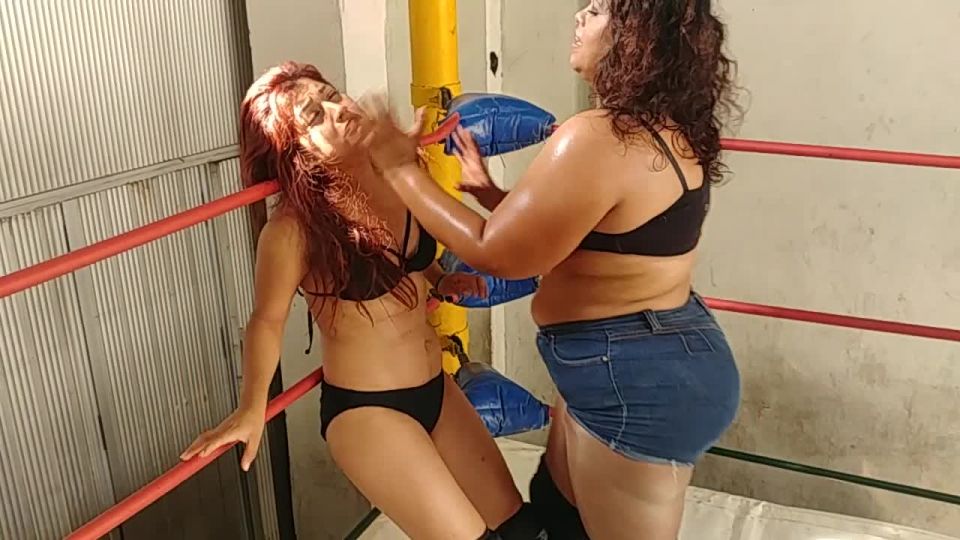 feet fetish sex femdom porn | DAMA DE HIERRO VS KATARA 1 | catfight