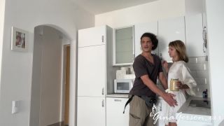 Gina Gerson - BTS Bedroom sex with Bruce Venture part2 + BTS of Breakfast sex on the kitchen - Teen-0