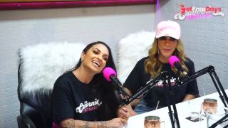 [GetFreeDays.com] Flavia Oliver Performs Oral Sex On Natasha Steffens During The Recording Of The California Podcast Sex Clip November 2022-7