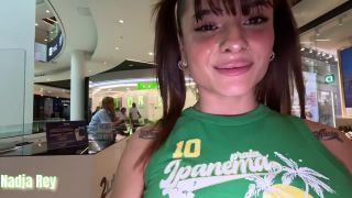 Public Sex Y Cumwalk Nadja Rey Gets Horny In The Parking , Exhibicionismo Con Semen En La Cara 1080p-9