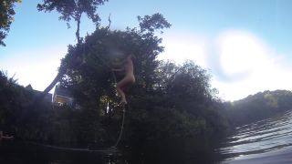 UKCuteGirl () Ukcutegirl - naked rope swing ha ha you cant actually see much but im gonna upload some more naked s 08-08-2018-5