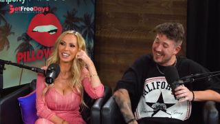 Nikki Benz and Kazumi Fuck Cancer Patient Live on Podcast-9