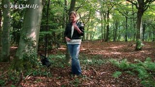 BritMilfs MILF in the Woods - Finger Fucking-0