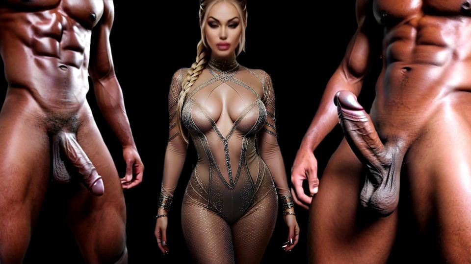 Goddess Misha Goldy BBC Slave Training Lose Your Will and Open Wide - Misha
