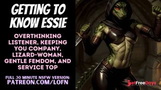 [GetFreeDays.com] F4A Getting to Know Essie - PATREON PREVIEW YUAN-TI MONSTER GIRL DND SCALIE FDOM RP Adult Clip April 2023-5