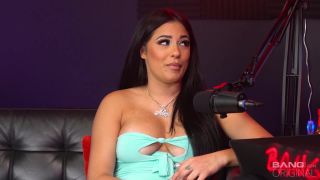 Serena Santos - Busty Cuban Serena Santos Gets A Creampie On The Bang! Podcast - Big Tits-3