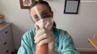 Nina Crowne - Heart Transplant and Gloved Handjob - Medical goddess-7