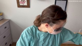 Nina Crowne - Heart Transplant and Gloved Handjob - Medical goddess-9