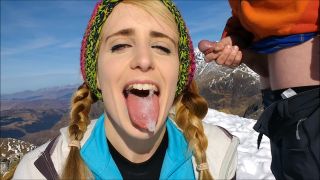 free xxx video 48 Mountain Top Blowjob With Cum Swallow 1080p – Sammie Cee on cumshot hd porn blowjob 1080-9