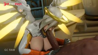 mercy suck big black cock Overwatch GCRaw-9