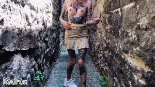 RedFox XXX - Public And Sloppy POV BJ On A Paris Street From A Beautiful Blonde Redfox , babe teen anal on pov -1