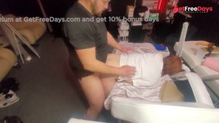 He comes for massage, but i prefer to take his dick in my pussy. He make me orgasm and creampie-8