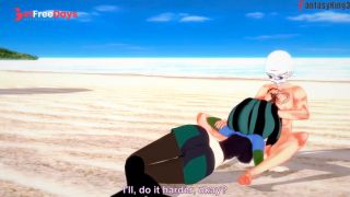 Gwen blowjob on the beach  Total Drama  Full and POV on patreon Fantasyking3-0