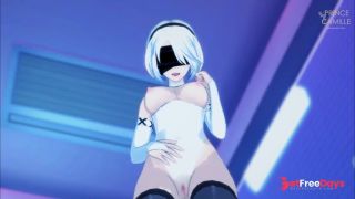 YORHA 2B MASTURBATING UNTIL INCREDIBLE ORGASM - NIER AUTOMATA-9