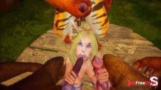 [GetFreeDays.com] Busty blonde gets cum in a furry gangbang that cums on her face in Wild Life hardcore sex Porn Leak October 2022-9