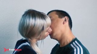 Mein Deutschlehrer hat mich hart gefickt. Schulmdchen Schlampe Dirty Talk Sperma auf Muschi hart fi-3