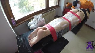 Octopus - Next Door Couple - I HATE YOU! - Eves Facedown Punishment Tickling!-0