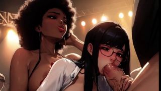 Spicy Toons - 18 Year Old Teenage Uncensored Hentai Girls Get Fucked Hard At Rock Concert-8