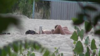 Two couples fucking in beach Nudism!-0