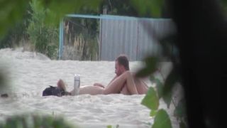 Two couples fucking in beach Nudism!-2