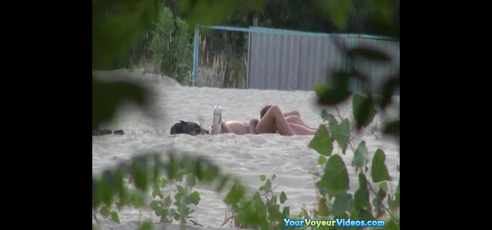 Two couples fucking in beach Nudism!