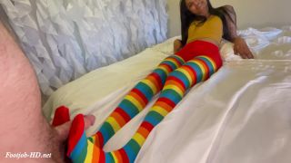 online porn clip 19 secret foot fetish Footjob Pride – Covid Couple, footjob on handjob porn-3