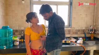 Indian Desi Bhabhi Savita Has Sex With Her Boss In Her Hone At Alone She-1
