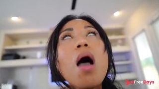 Flexible Asian Girlfriend Sucks My Cock - Lana Violet -7