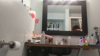 Cute girl with nice ass before shower. hidden cam-7