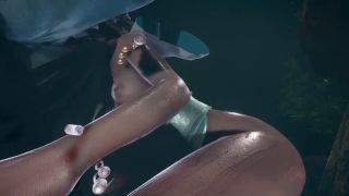 Hentai Anime 3D big boobs slut cosplay whore cheating with stranger in public-0