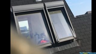 Big tits granny window  spy-0