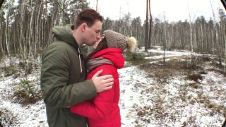 ADOLFxNIKA - Bitch Asks for Cum in his Mouth right in the Forest and can no Longer Wait , cute amateur on amateur porn -7