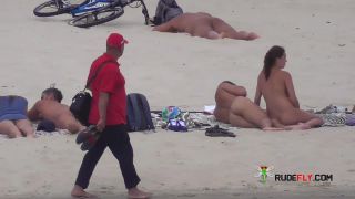 Voyeur at nude beach in spring time 2 nudism -0