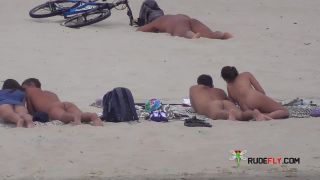 Voyeur at nude beach in spring time 2 nudism -4