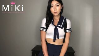 porn clip 1 leg cast fetish femdom porn | Princess Miki - Blackmail: Hot Student Catches Pervy Teacher On Camera | fetish-0