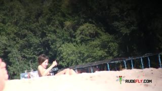 xxx video 6 Check out this nudist showing off her shaved pussy 2 - nude beaches - hardcore porn milf tits hardcore-8