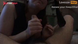 Homemade amateur deep blowjob with a stocking on her face - Lovessie Mur-8