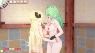 [GetFreeDays.com] Koikatsu Gameplay Hololive Tsunomaki Watame Has Hot Lesbian Sex with Ceres Fauna Adult Stream April 2023-5