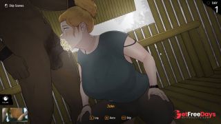 MY BLONDIE WIFE SUCKING A BBC GIANT DICK - ARRIVAL OF THE GODDES-0