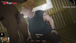 MY BLONDIE WIFE SUCKING A BBC GIANT DICK - ARRIVAL OF THE GODDES-1