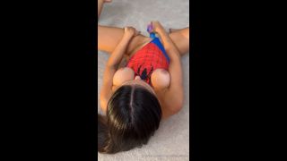 Cosplay Caryn Beaumont (carynbeaumont) - Slutty Spidey Squirt PPV-8