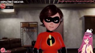 Mrs Incredible Two cocks in a milfs ass the paradise AniAniBoy animation - Jazziuu-5