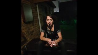 Dom & Whores Emo Girl Smoking With Pussy Upskirt Posing - 1440p-4