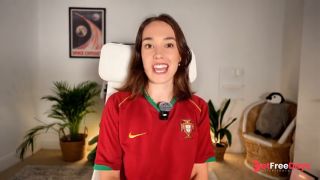 Cute Brunette Masturbates to Lewdfroggo-9