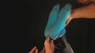 TickleNail – Super ticklish Blacky foot -3